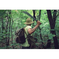 TRAMONTINA Machette lame 46cm Selva, Acier carbone et bois