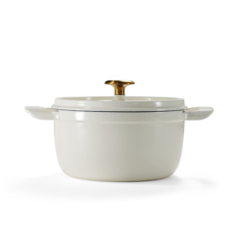 Cocotte Latte 22 cm 3,8L. Fonte.