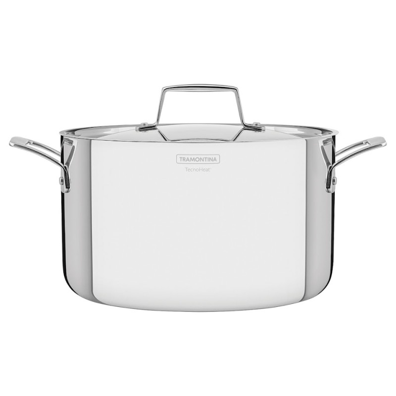 Faitout Grano Ø 24cm - 5,8L.Inox triply.